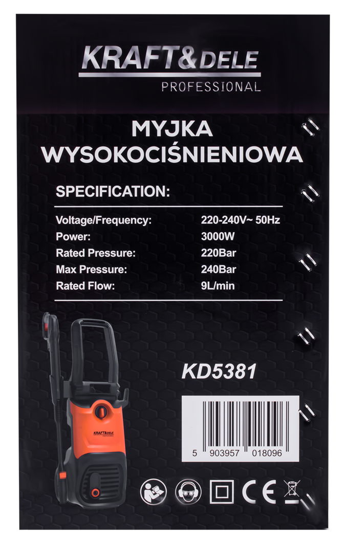 Survepesur 3000W 240 Bar KD5381