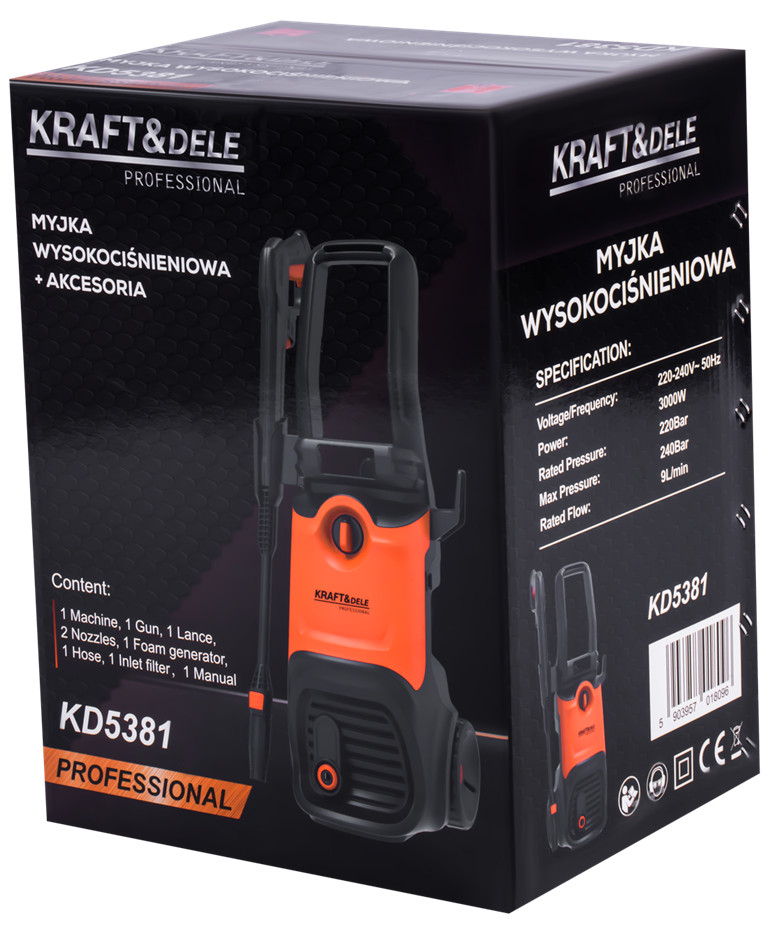 Survepesur 3000W 240 Bar KD5381