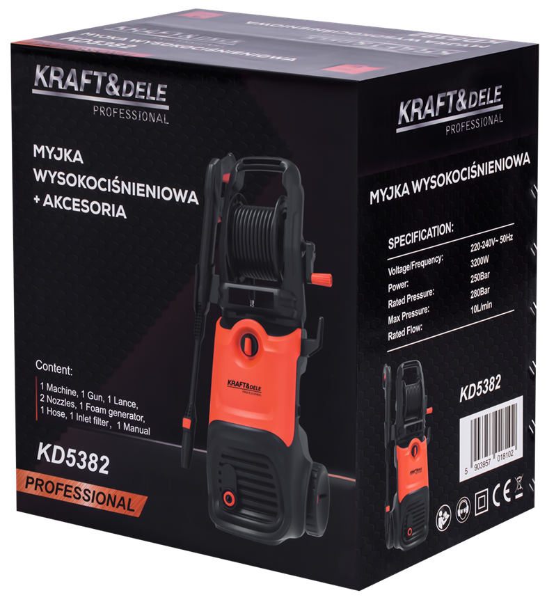 Survepesur 3200W 280 bar KD5382