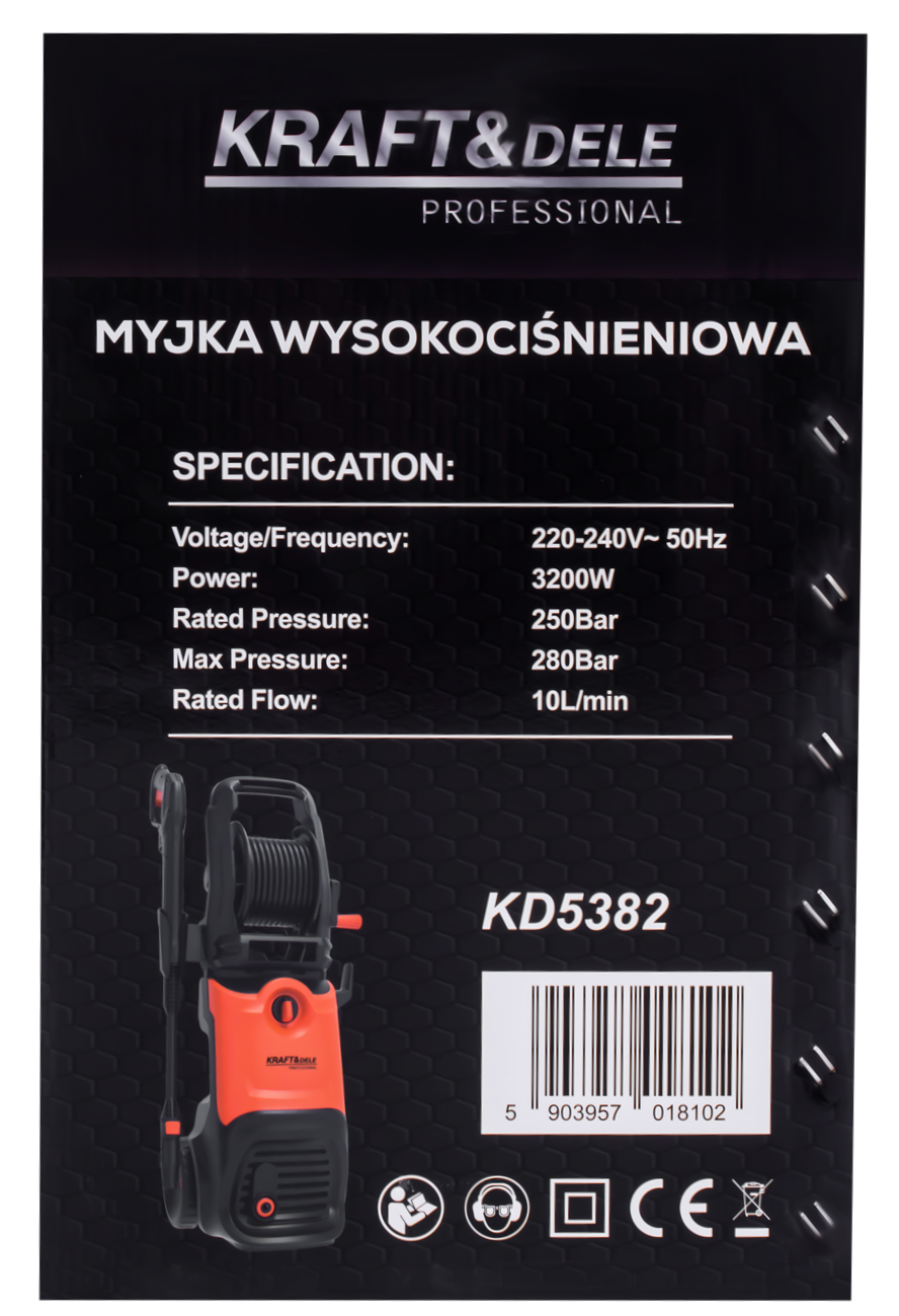 Survepesur 3200W 280 bar KD5382