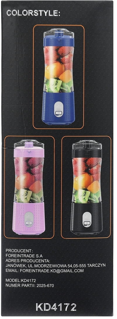 Akublender USB-C 380ml / 2x3000mAh KD4172