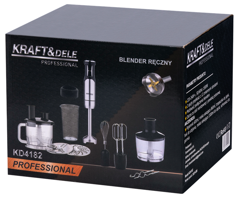 Blender 1500W + tarvikud KD4182