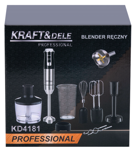 Blender 1500W + tarvikud KD4181