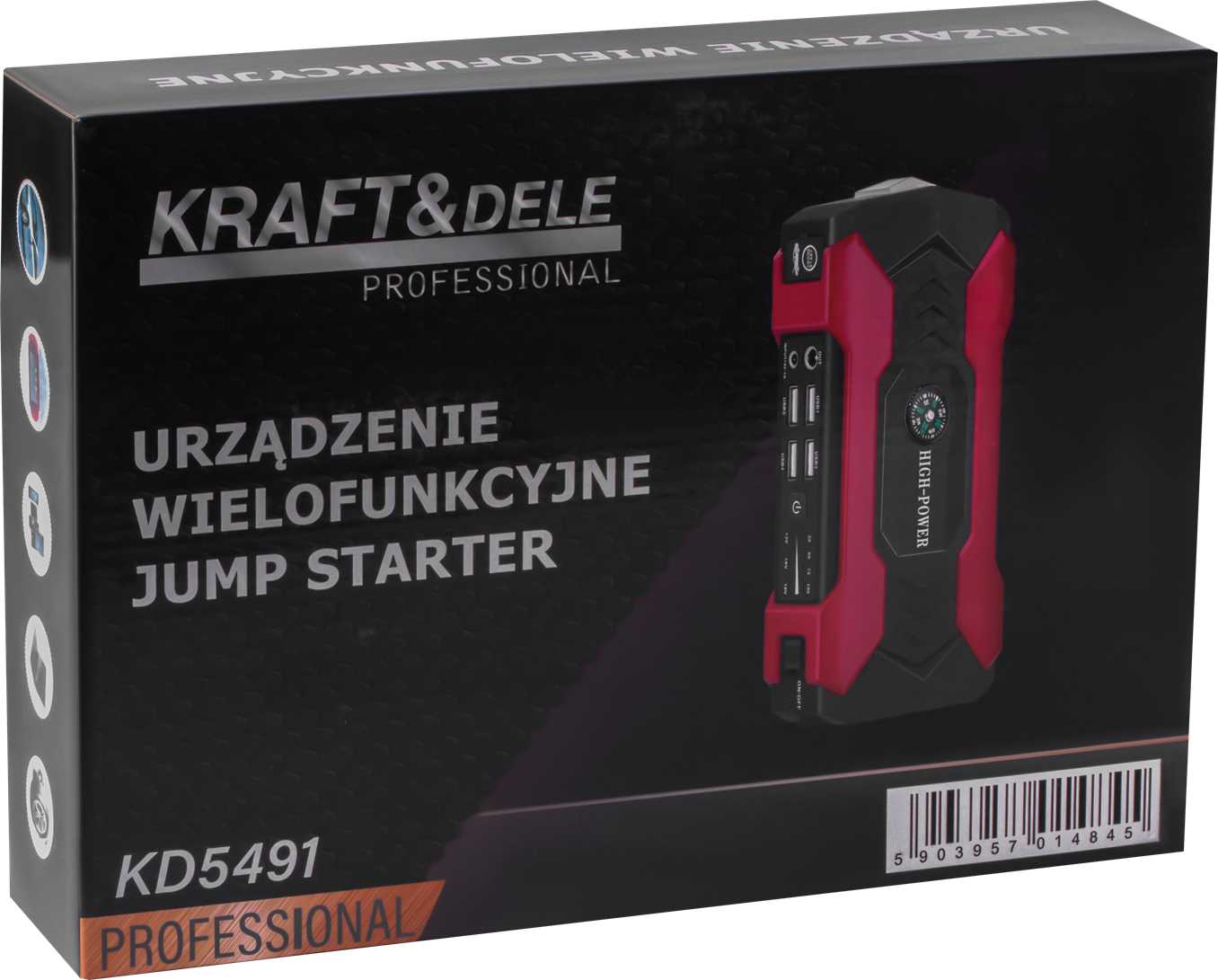 MULTIFUNKTSIONAALNE SEADE / JUMP STARTER 28000mAh/800A KD5491