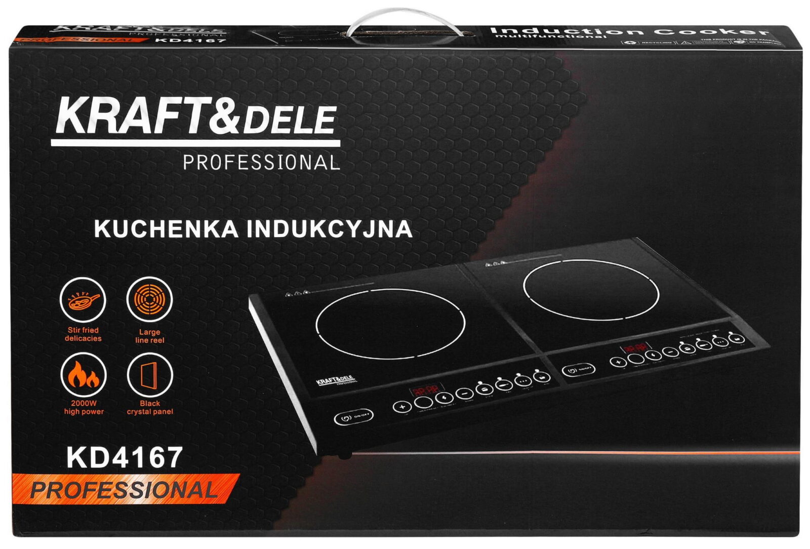 INDUKTSIOONPLIIT 2000W KD4167