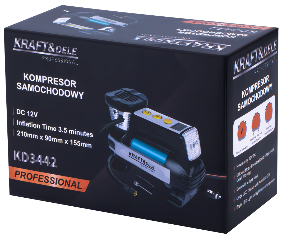 Autokompressor 12V KD3442