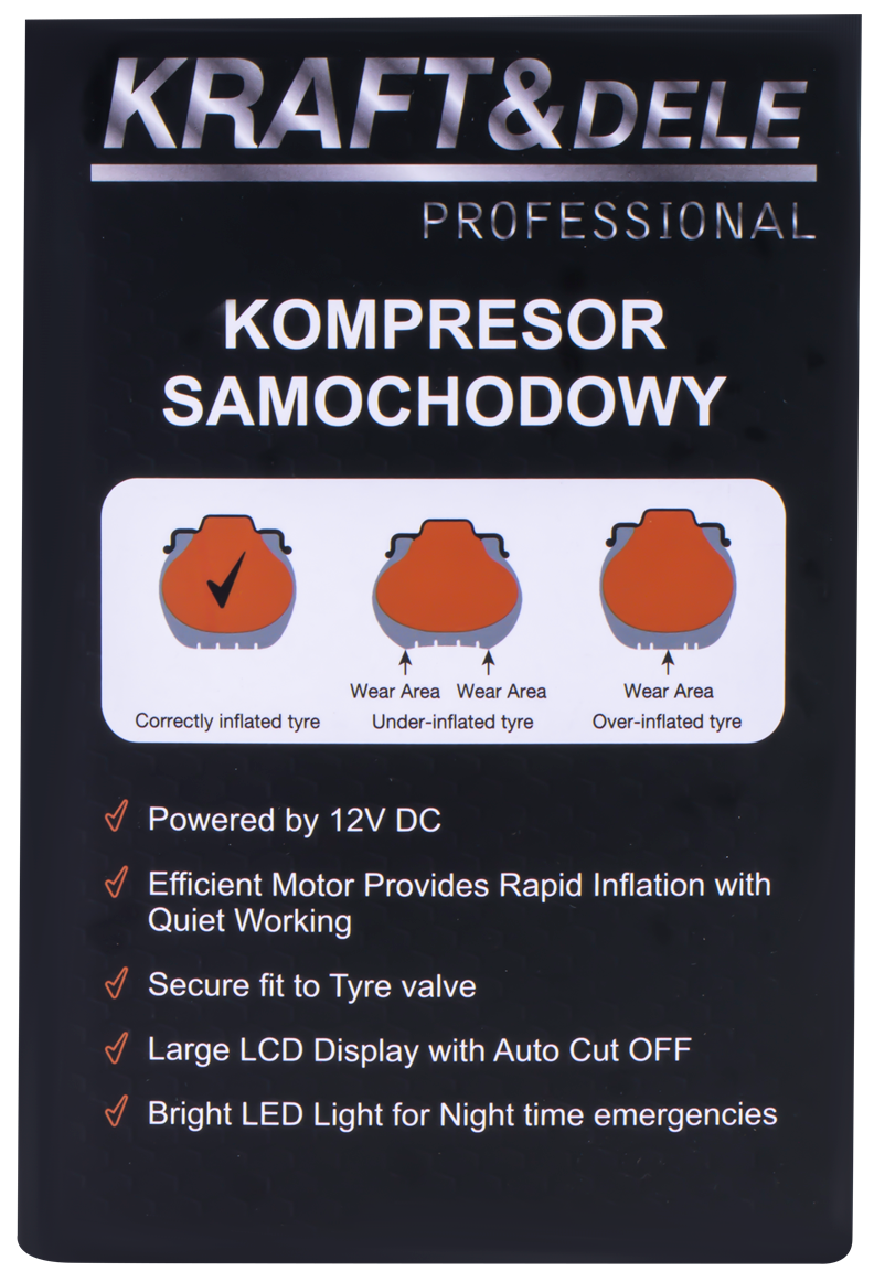 Autokompressor 12V KD3442