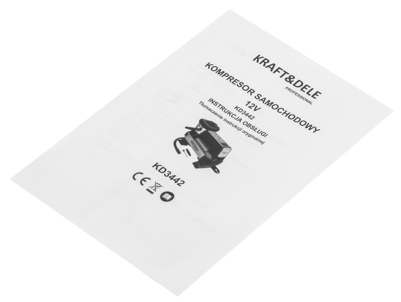 Autokompressor 12V KD3442