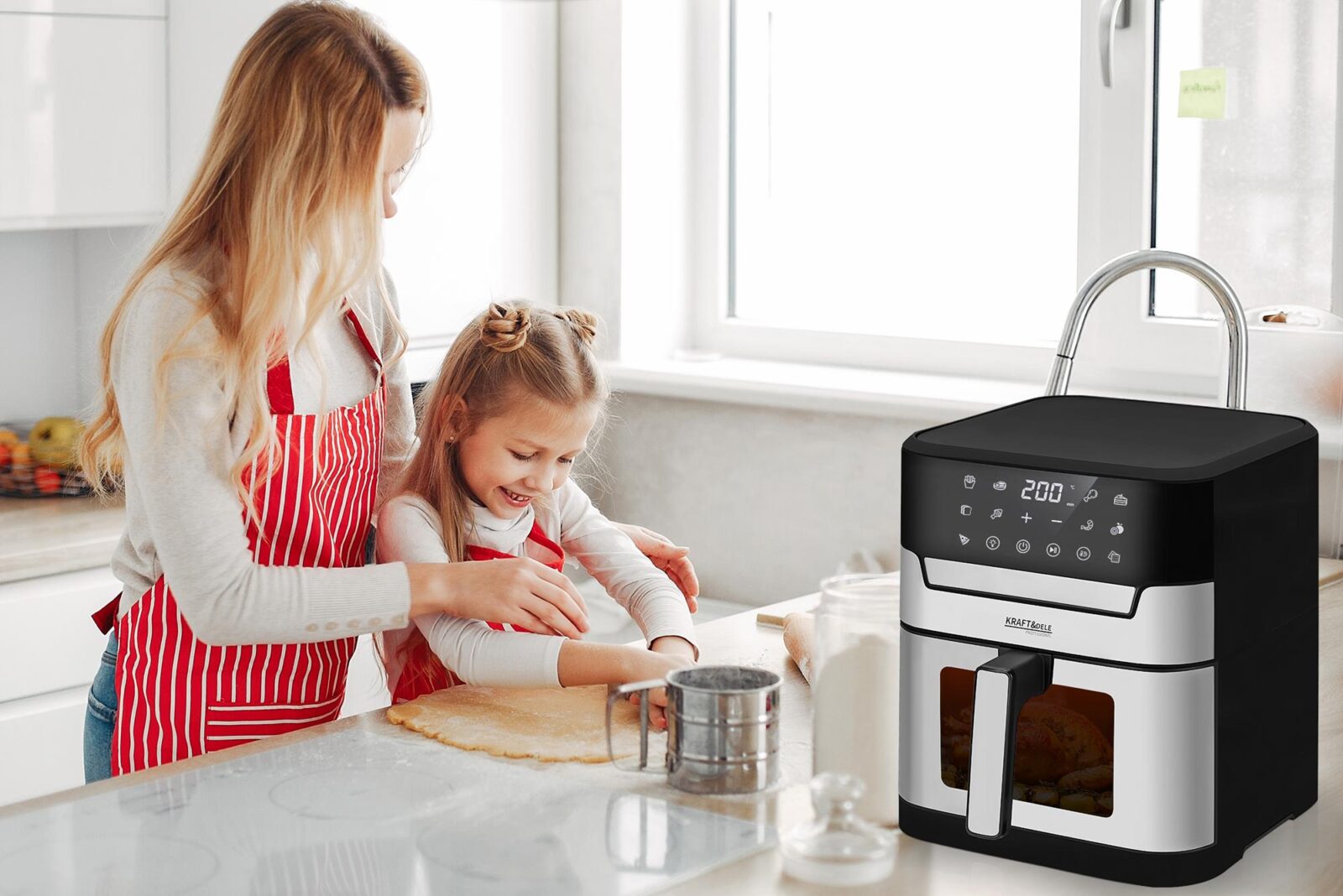 RASVAVABA FRITÜÜR 8L AIRFRYER KD4109