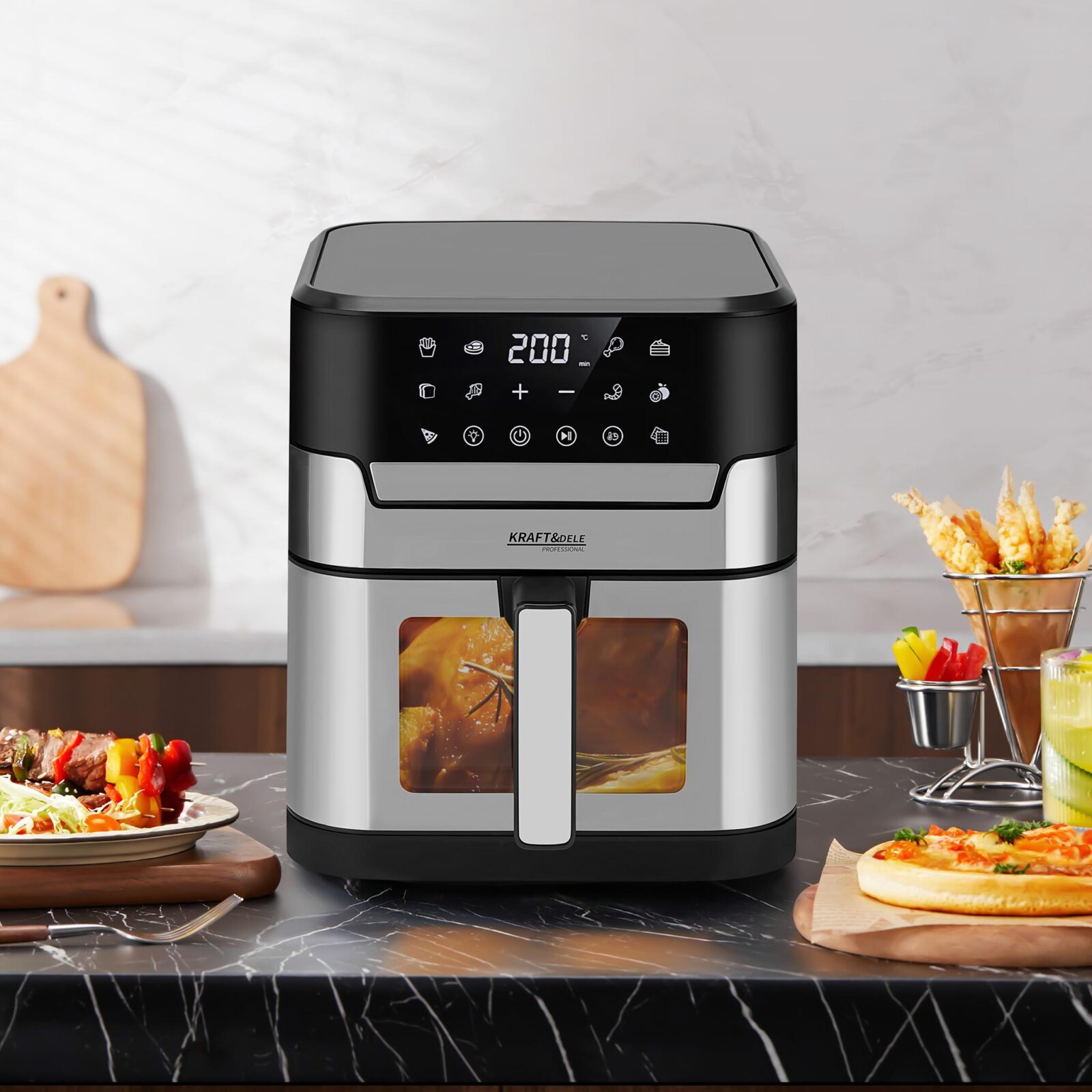 RASVAVABA FRITÜÜR 8L AIRFRYER KD4109