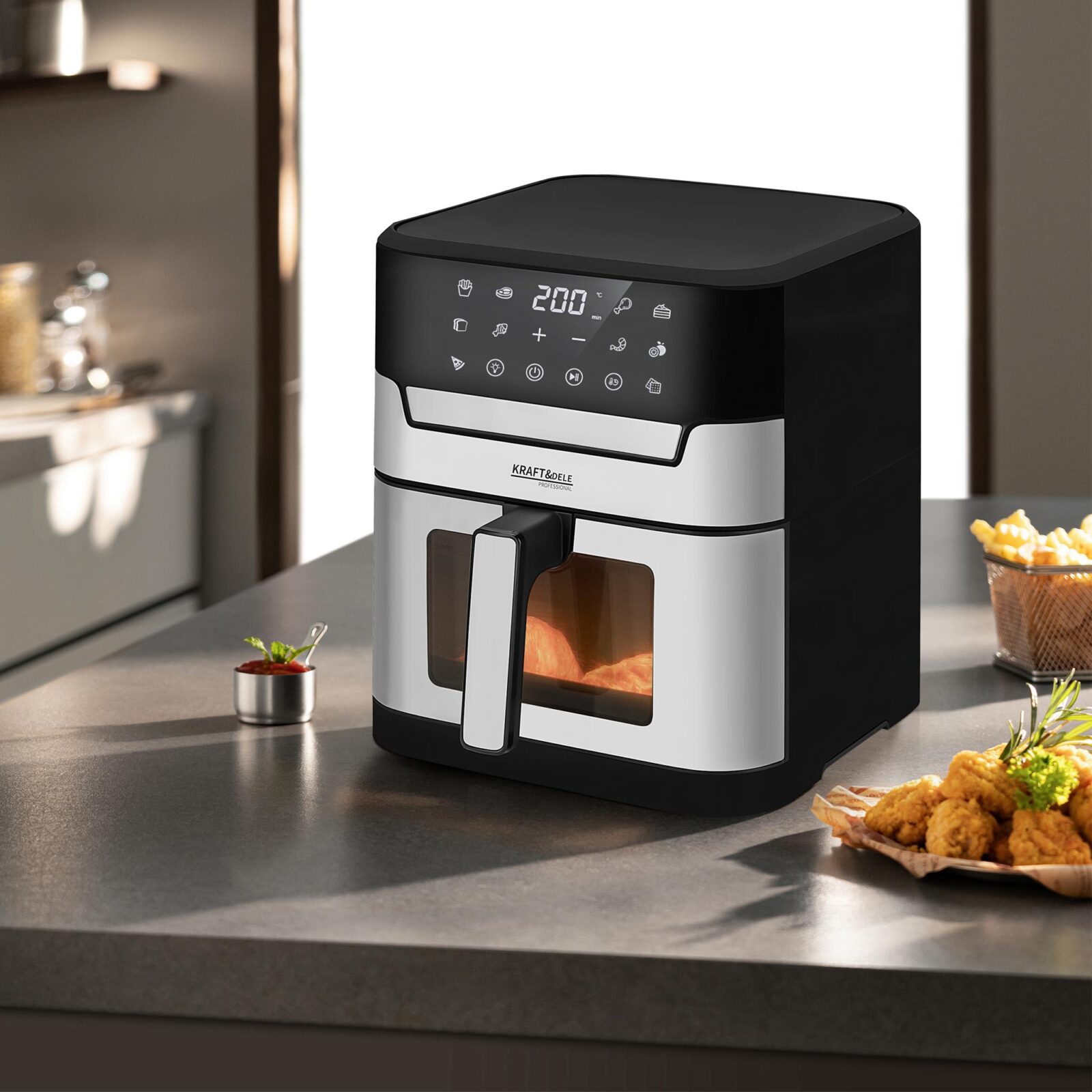RASVAVABA FRITÜÜR 8L AIRFRYER KD4109