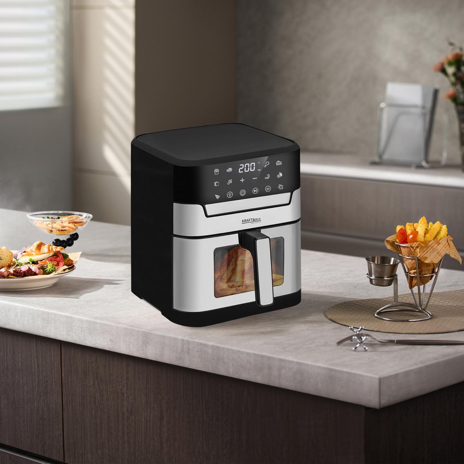 RASVAVABA FRITÜÜR 8L AIRFRYER KD4109