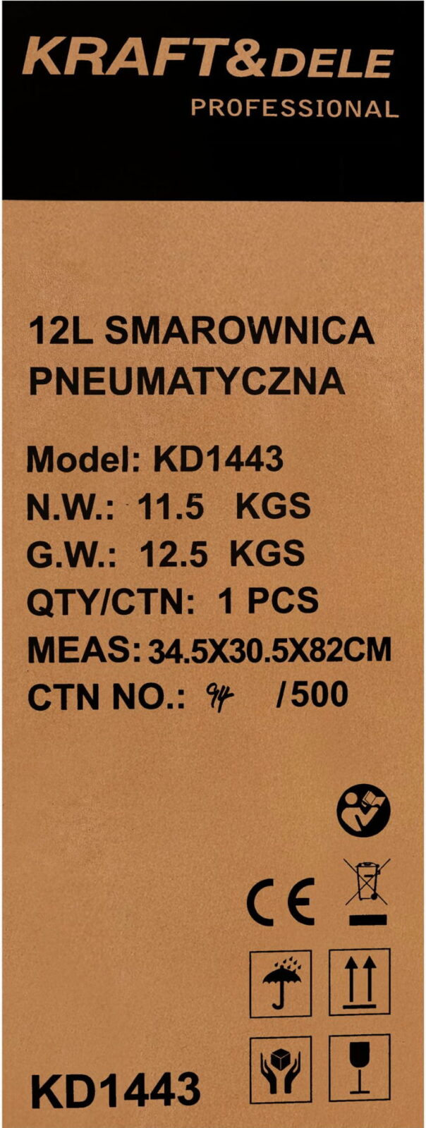 Automaatne pneumaatiline määrits 12L KD1443