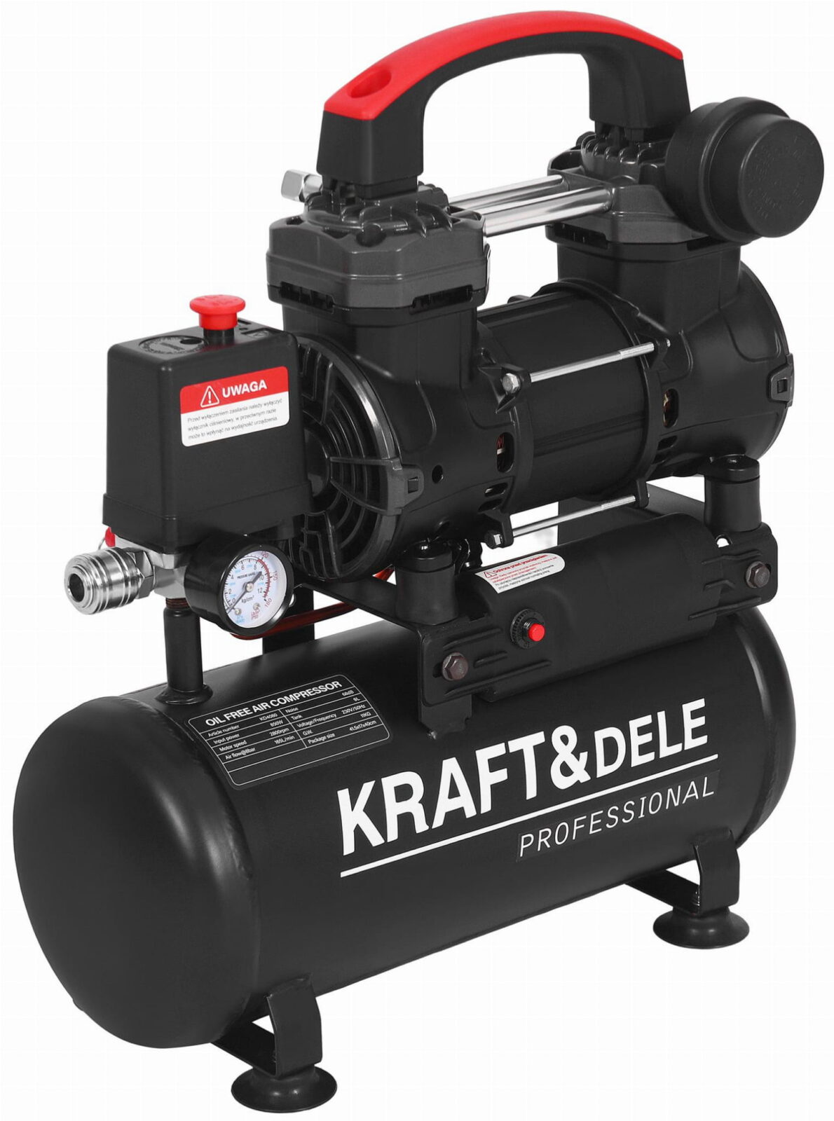 Õlivaba kompressor 9L 850W KD4080