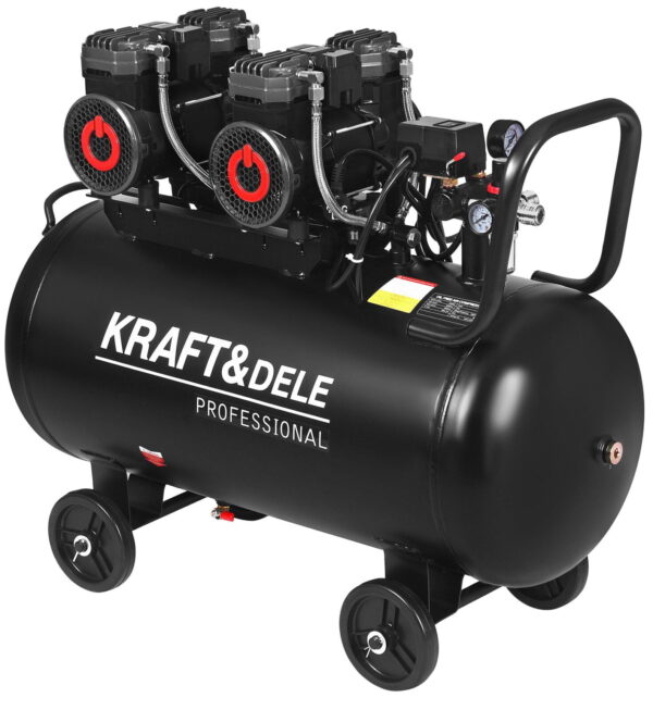 Õlivaba kompressor 100L 2x2200W KD4083