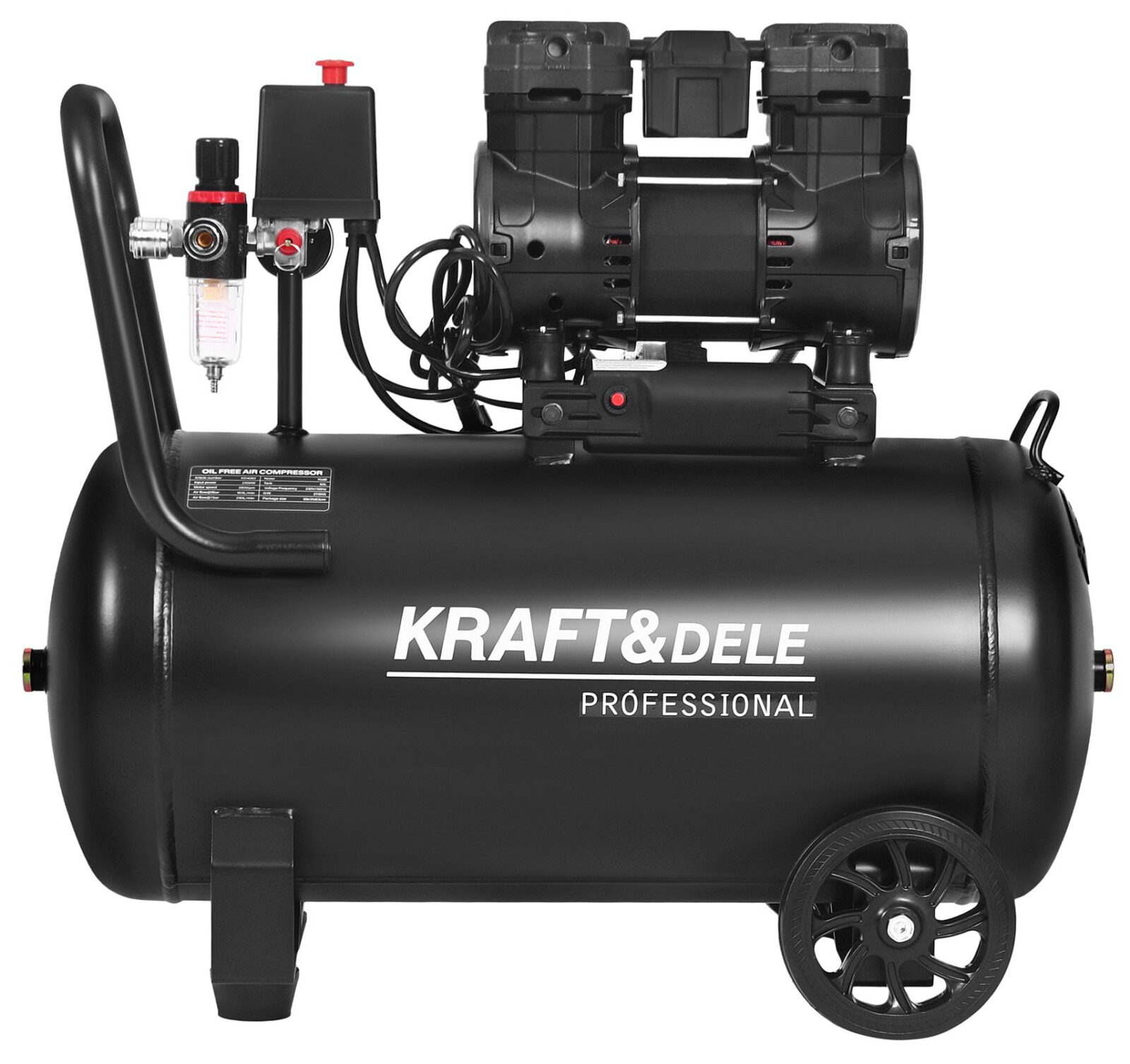 Õlivaba kompressor 50L 2500W KD4082