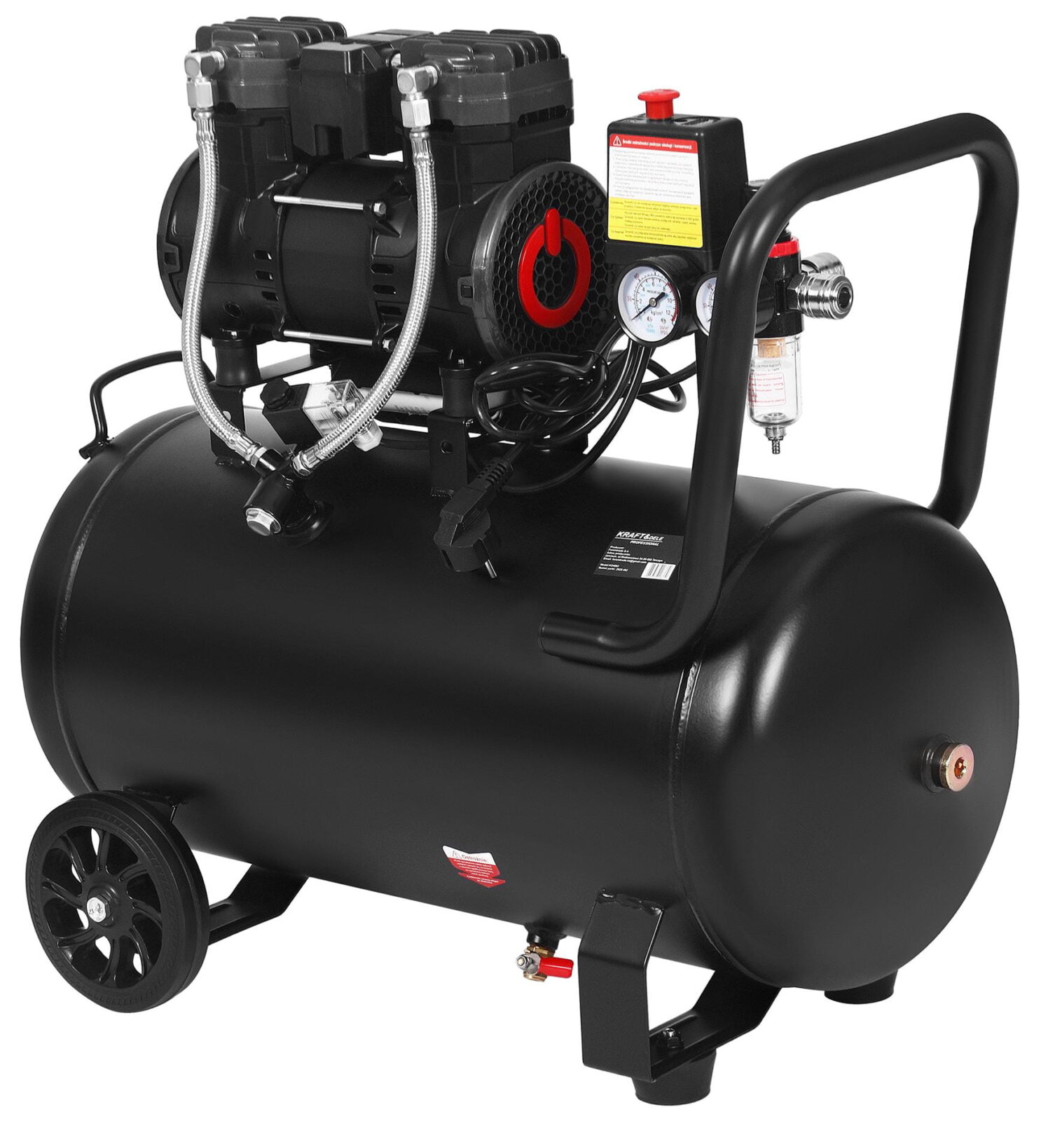 Õlivaba kompressor 50L 2500W KD4082