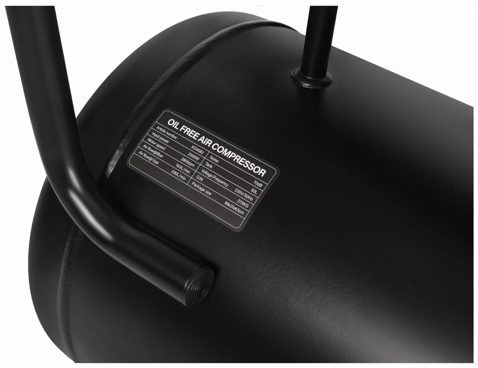 Õlivaba kompressor 50L 2500W KD4082