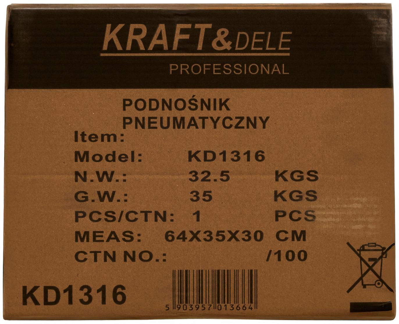 Hüdropneumaatiline tõstur 22T KD1316