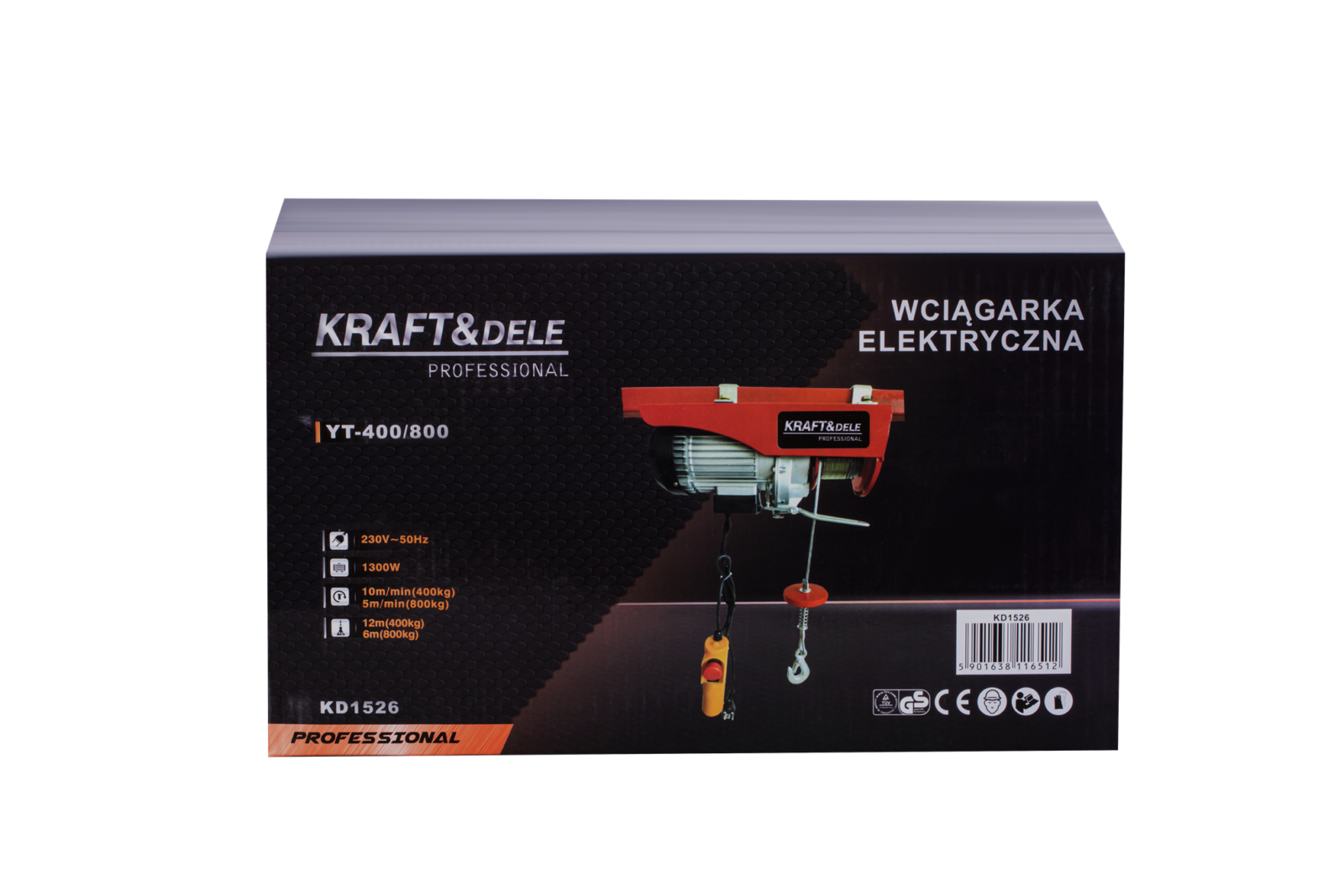 Elektriline trossivints 800kg KD1526