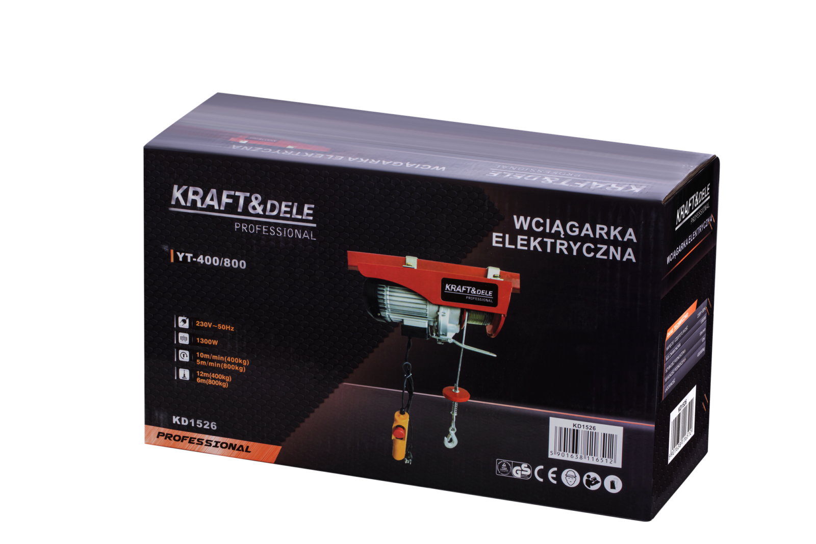 Elektriline trossivints 800kg KD1526