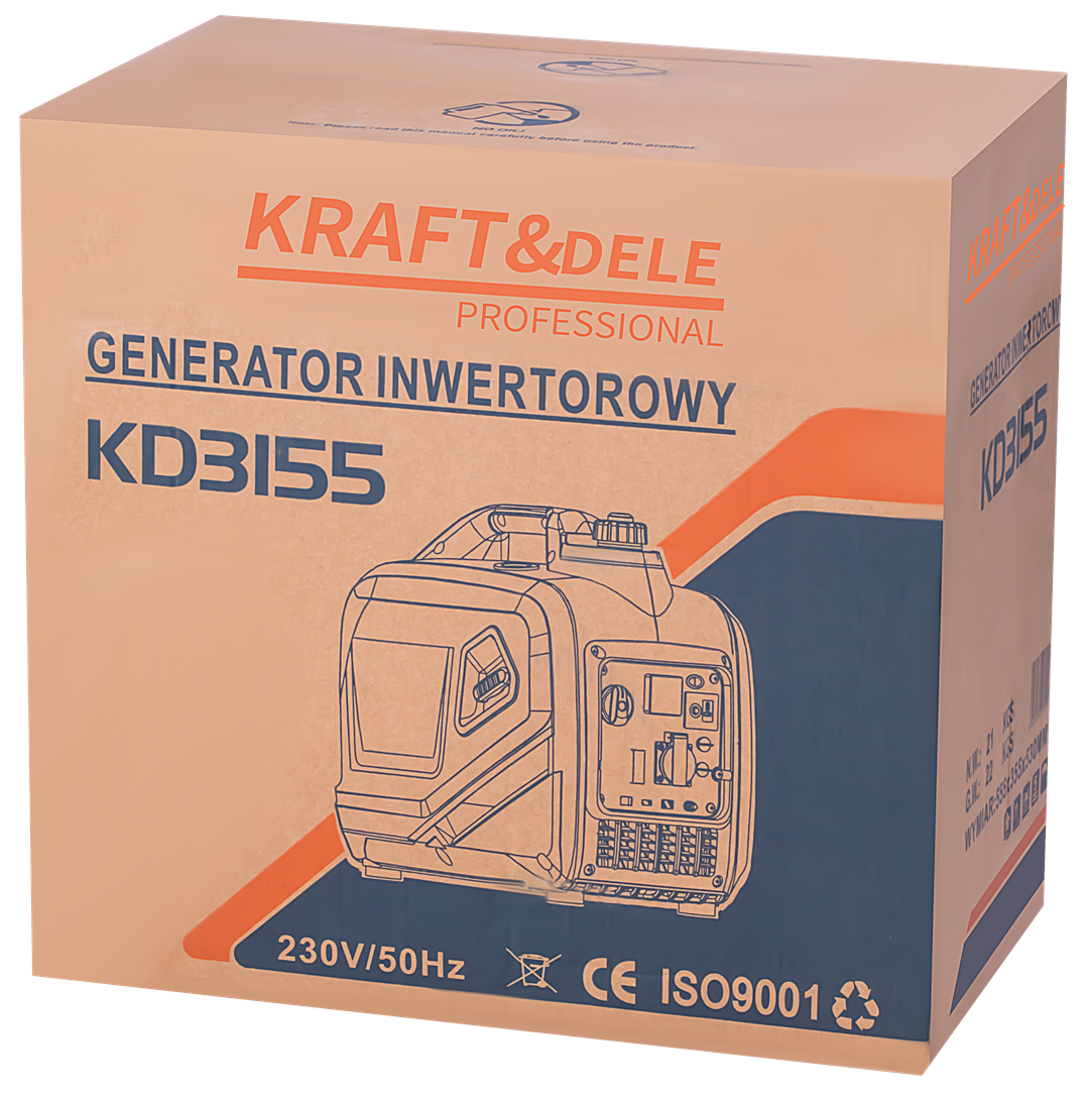 Inverter-generaator 2,6 kW KD3155