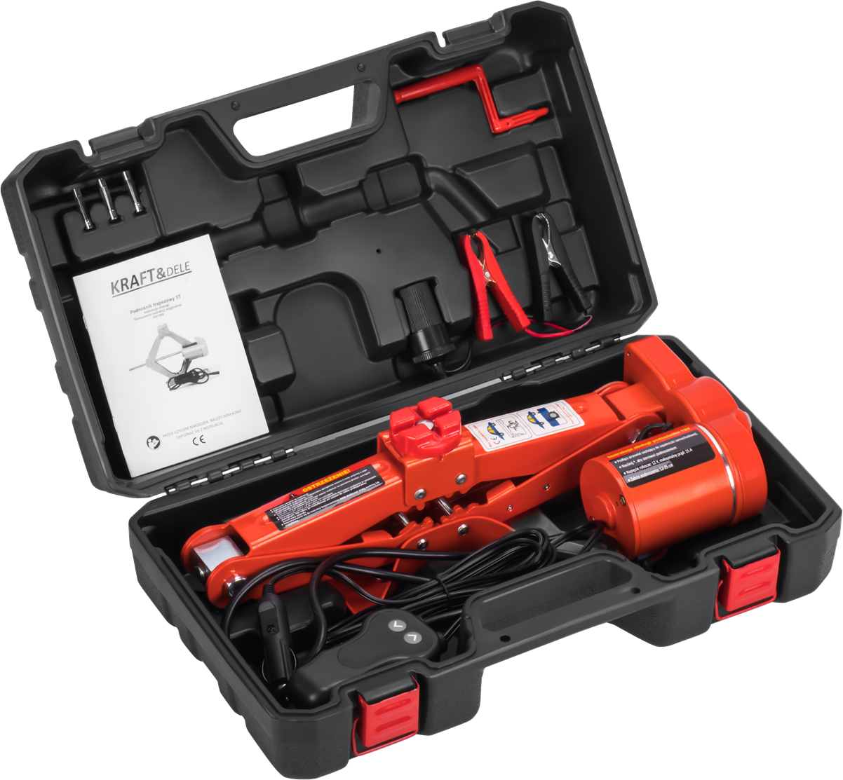 Elektriline autotõstur 12V 3T kohvriga KD1369