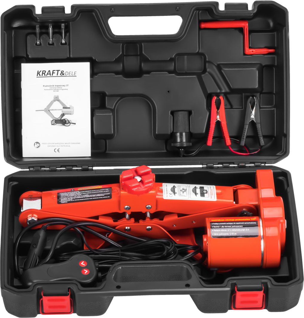 Elektriline autotõstur 12V 3T kohvriga KD1369