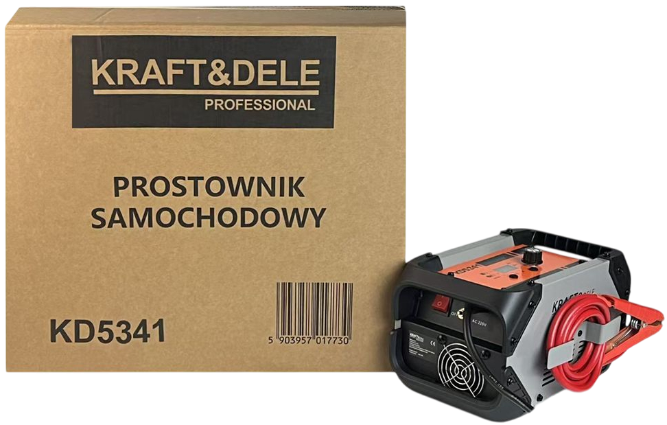 Akulaadija käivitusfunktsiooniga 20-500Ah 12/24V 60A KD5341