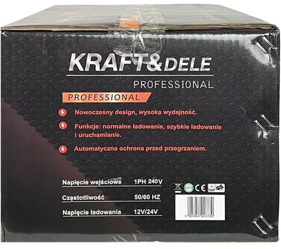 Akulaadija käivitusfunktsiooniga 20-500Ah 12/24V 60A KD5341