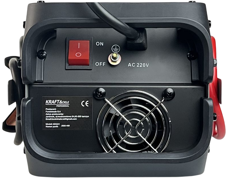 Akulaadija käivitusfunktsiooniga 20-500Ah 12/24V 60A KD5341