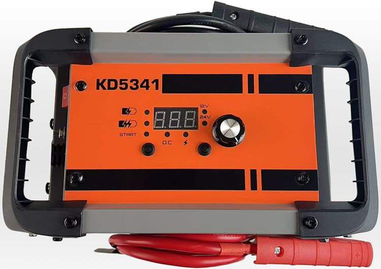 Akulaadija käivitusfunktsiooniga 20-500Ah 12/24V 60A KD5341
