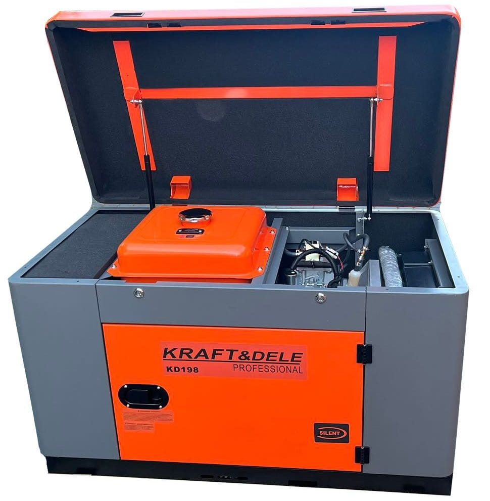 Ühefaasiline DIISELELGENERAATOR 14/15,5kW KD198
