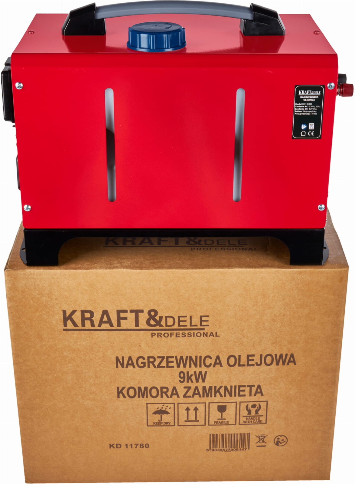 Seisuküttekeha 9kW 12/230V KD11780