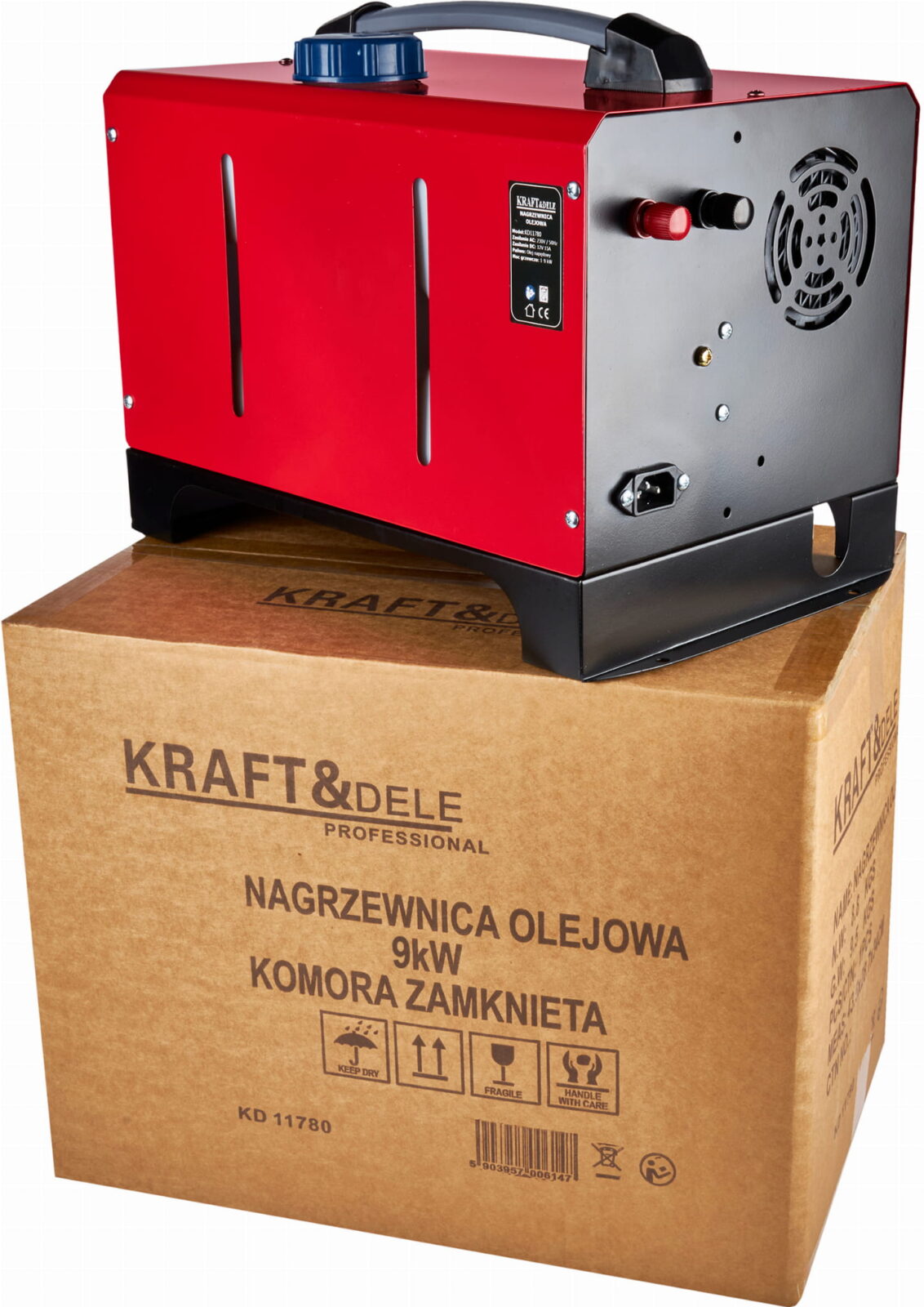 Seisuküttekeha 9kW 12/230V KD11780