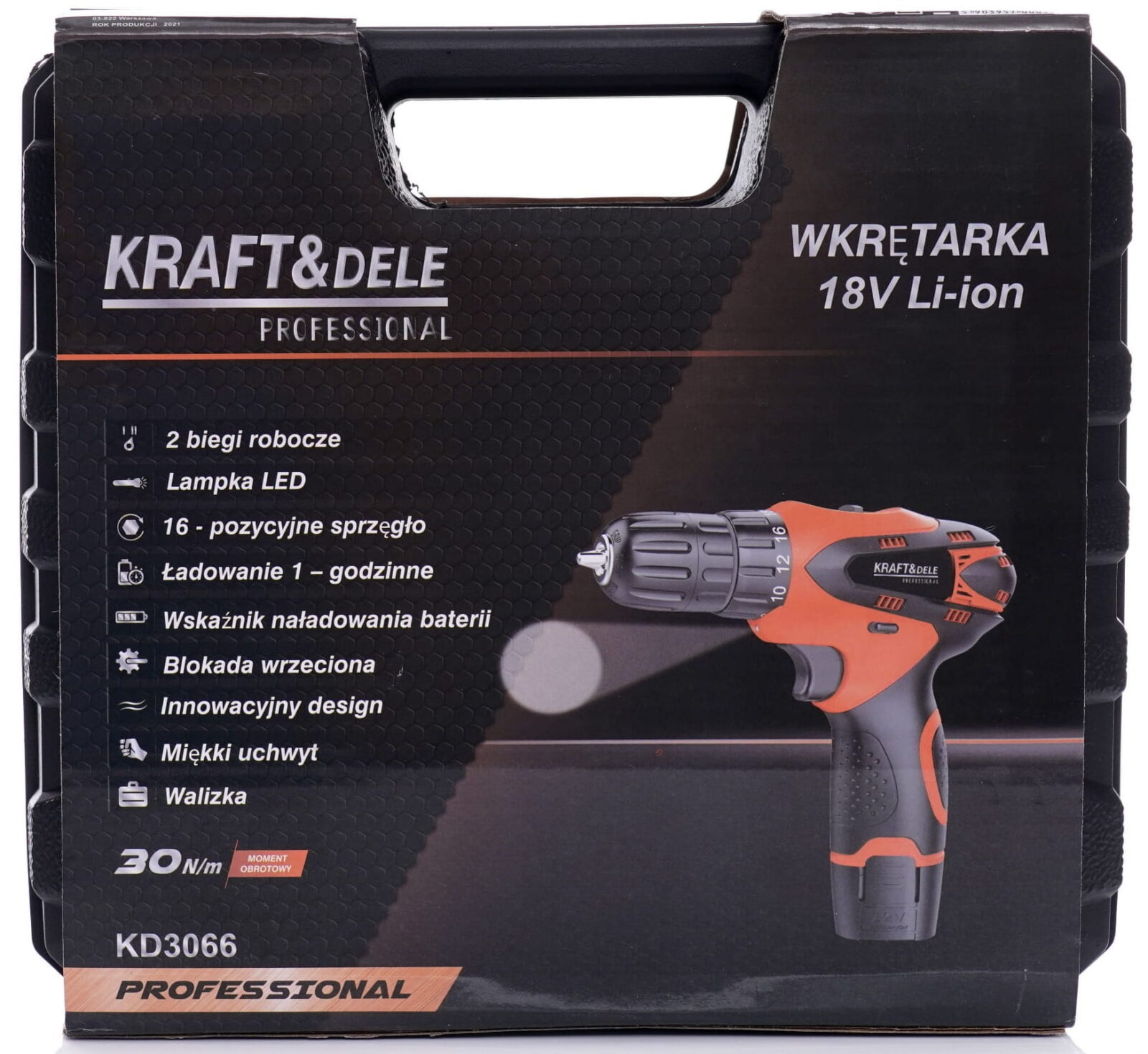 Akutreller-kruvikeeraja 18V Li-ion KD3066