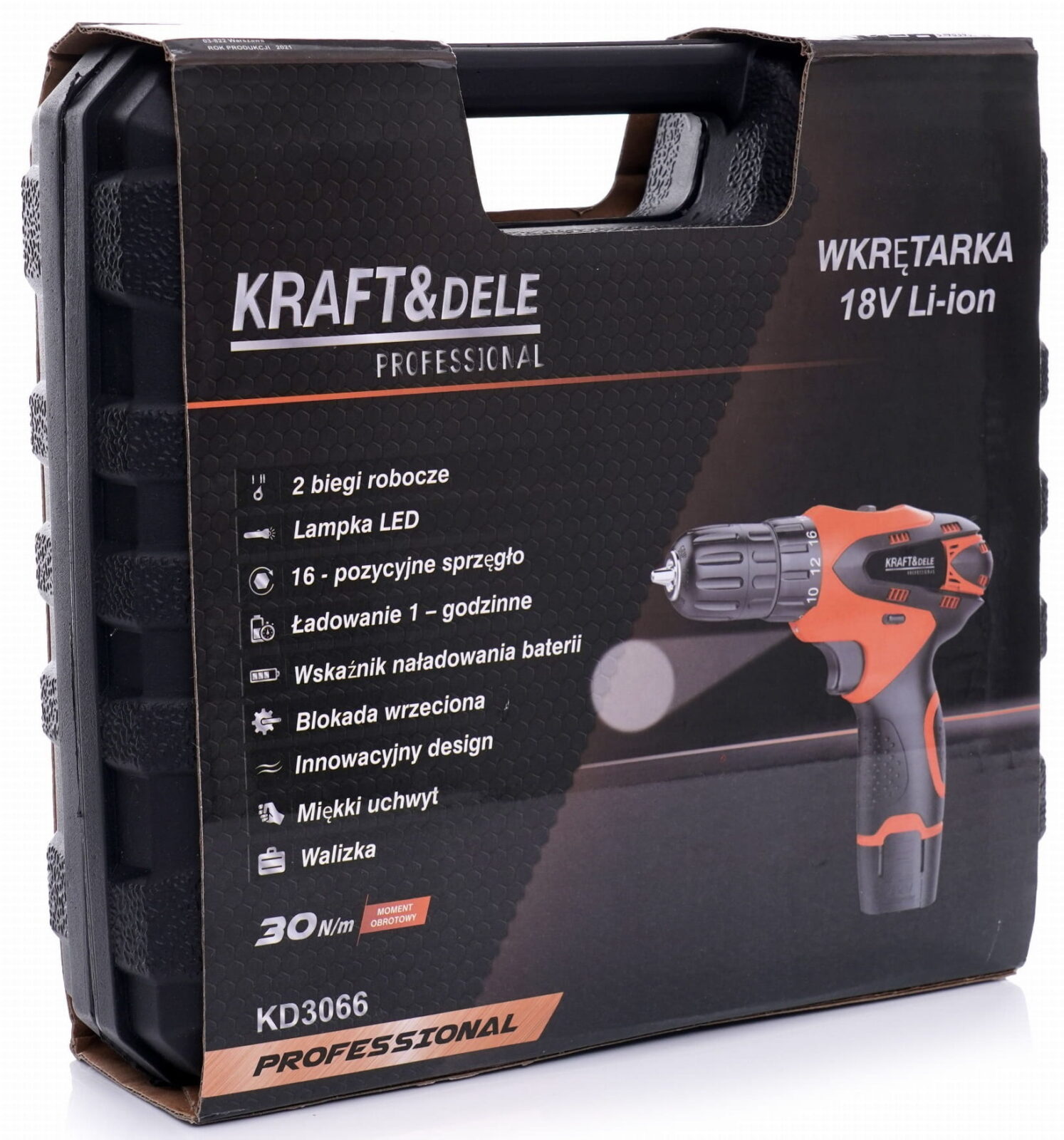 Akutreller-kruvikeeraja 18V Li-ion KD3066