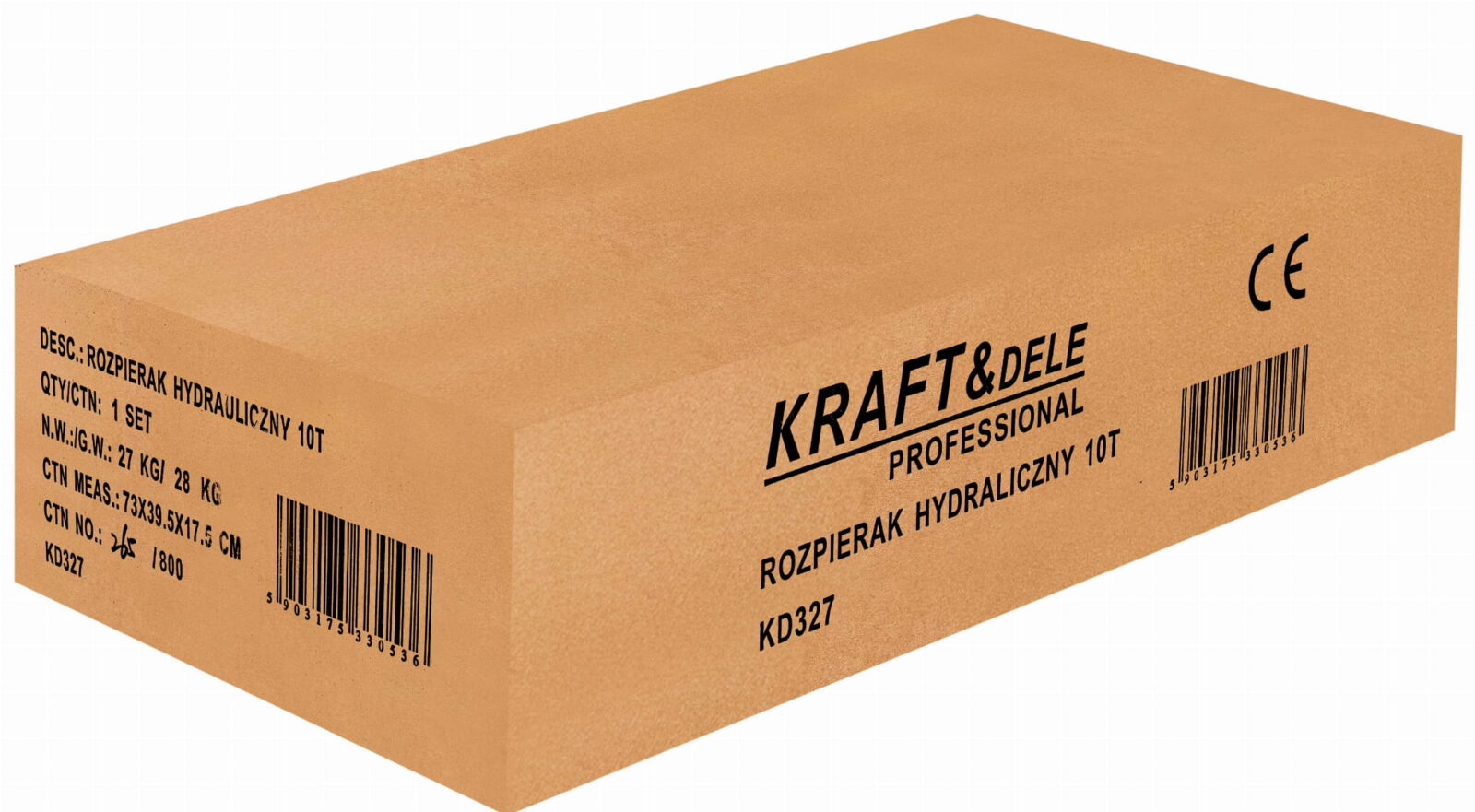 Hüdrauliline laiendusjõud 10T KD327