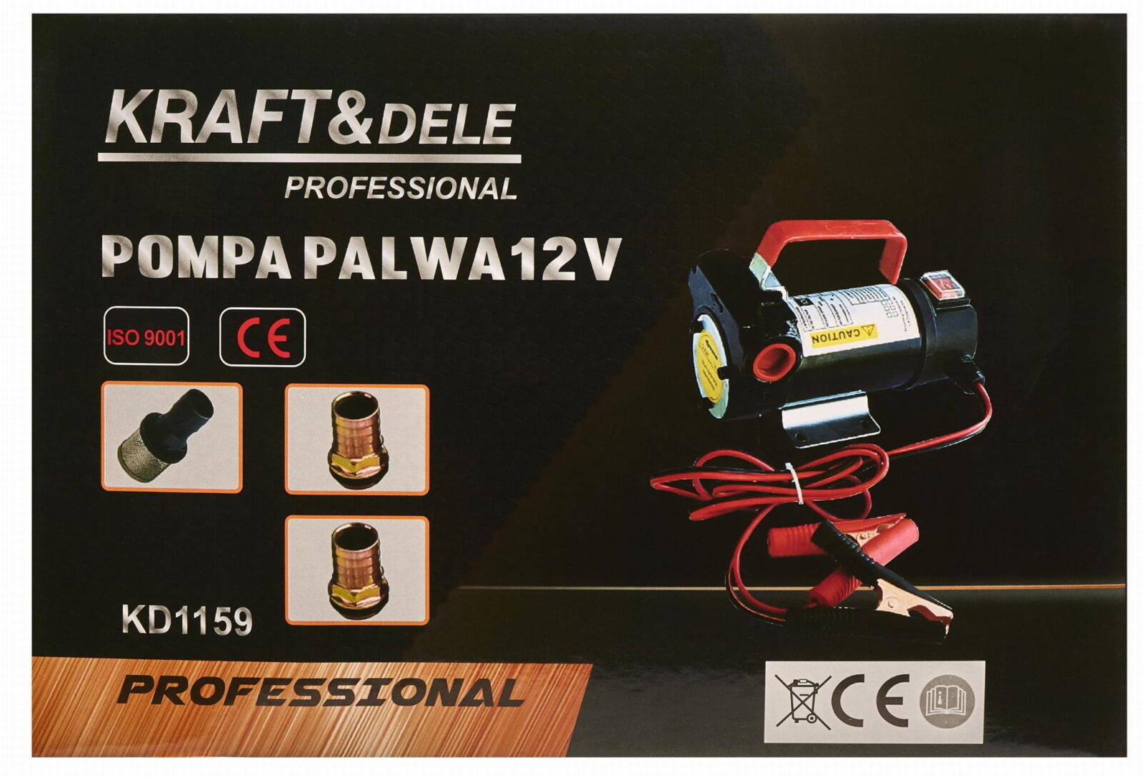 Õli/diiselkütuse pump 12V KD1159