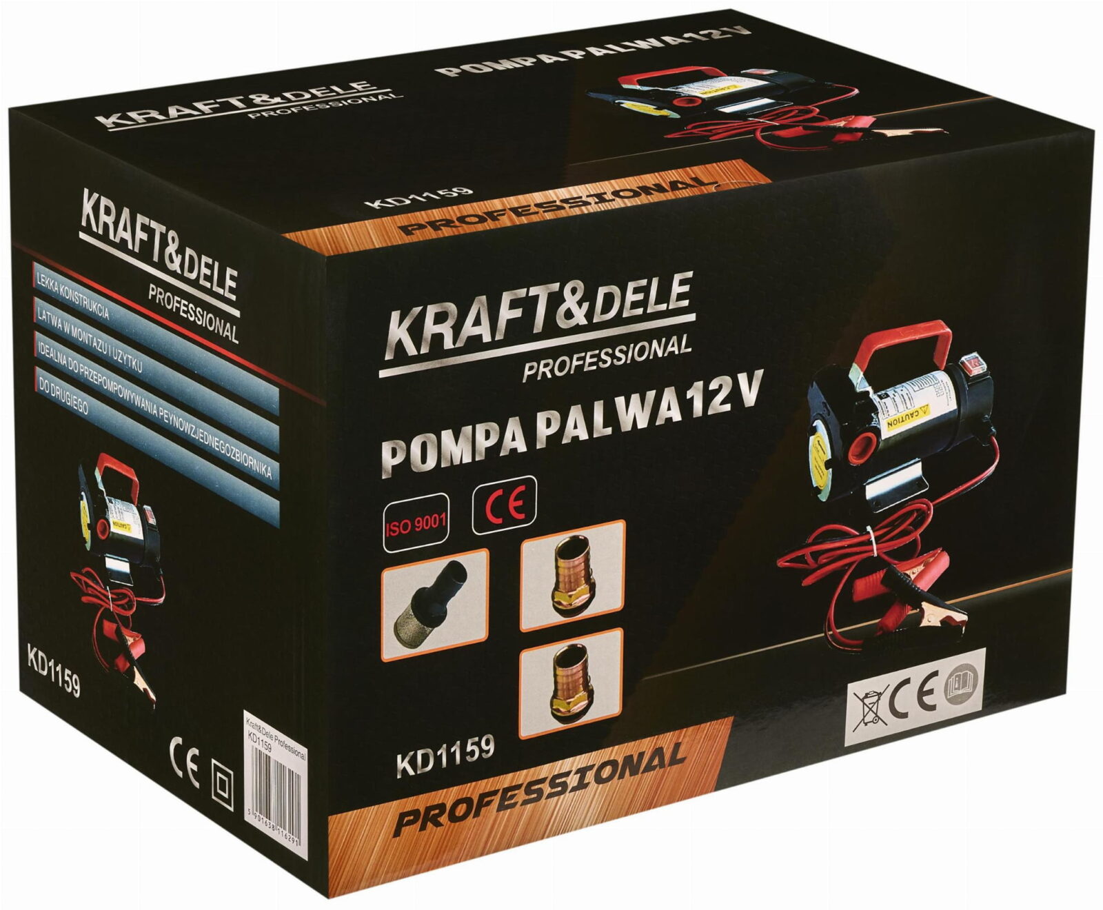 Õli/diiselkütuse pump 12V KD1159