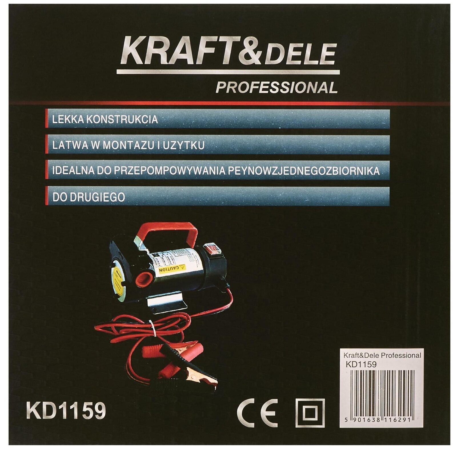 Õli/diiselkütuse pump 12V KD1159