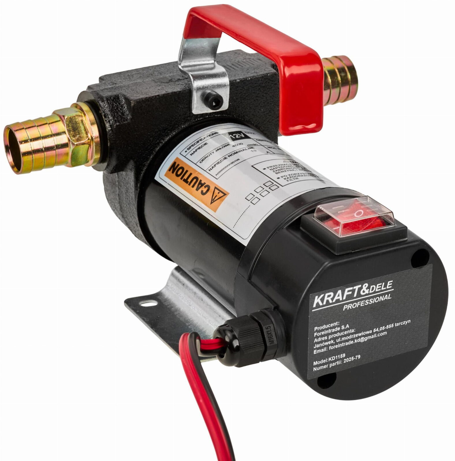 Õli/diiselkütuse pump 12V KD1159