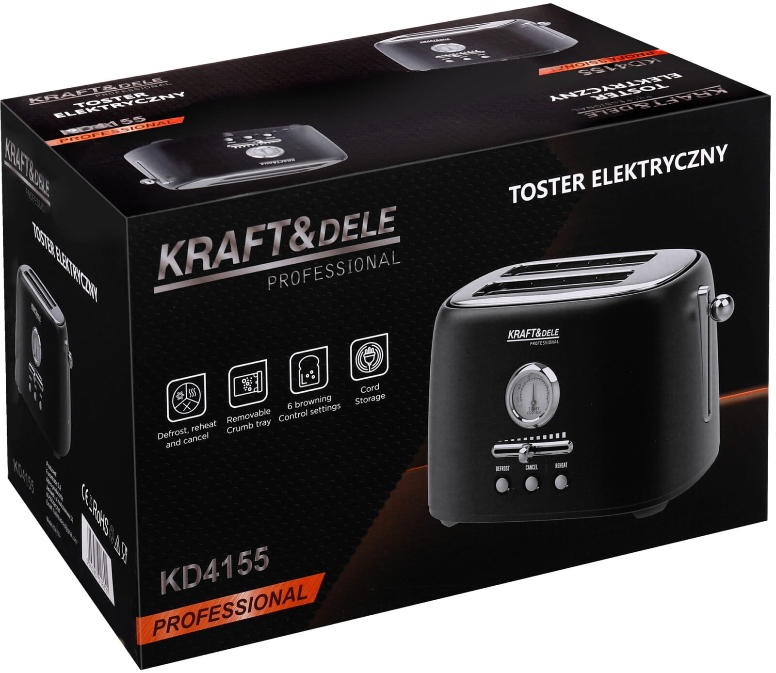 Elektriline röster 1000W KD4155