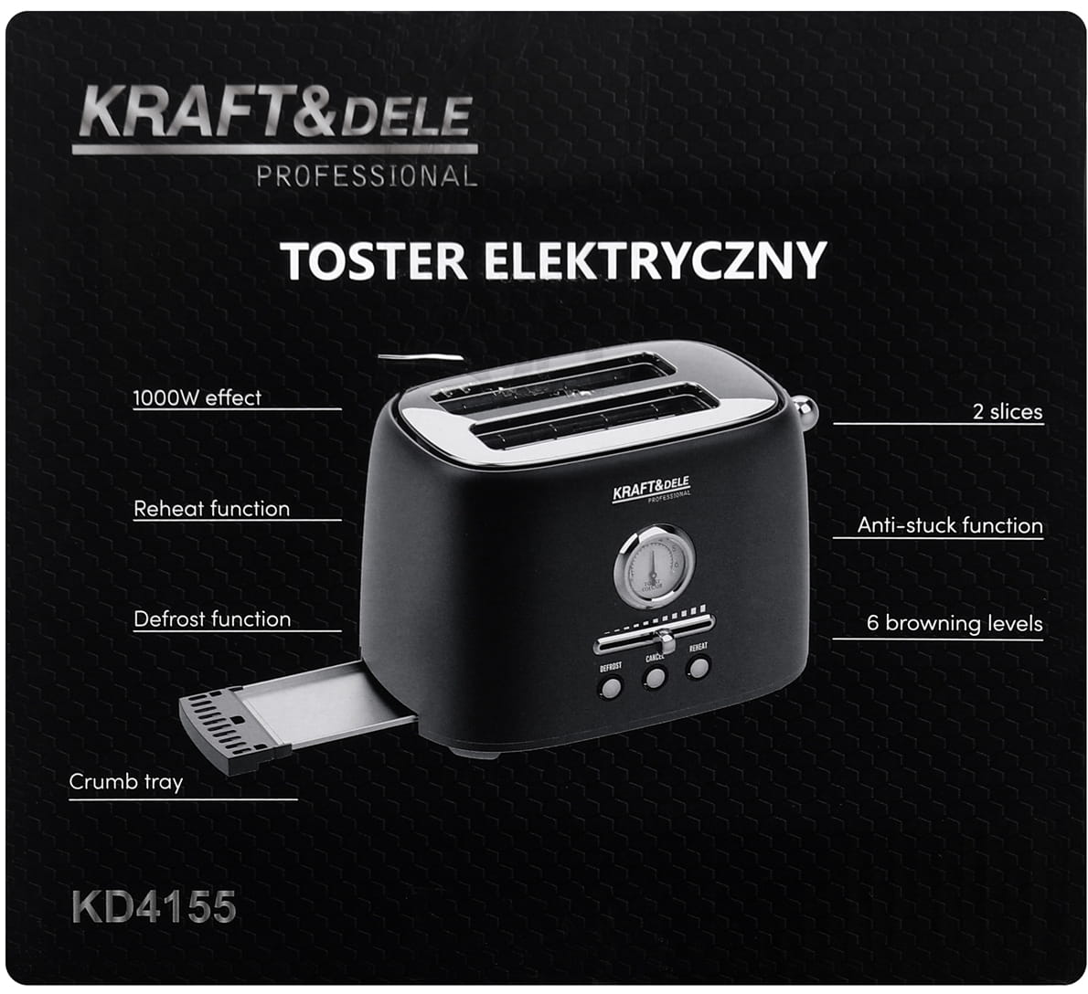Elektriline röster 1000W KD4155