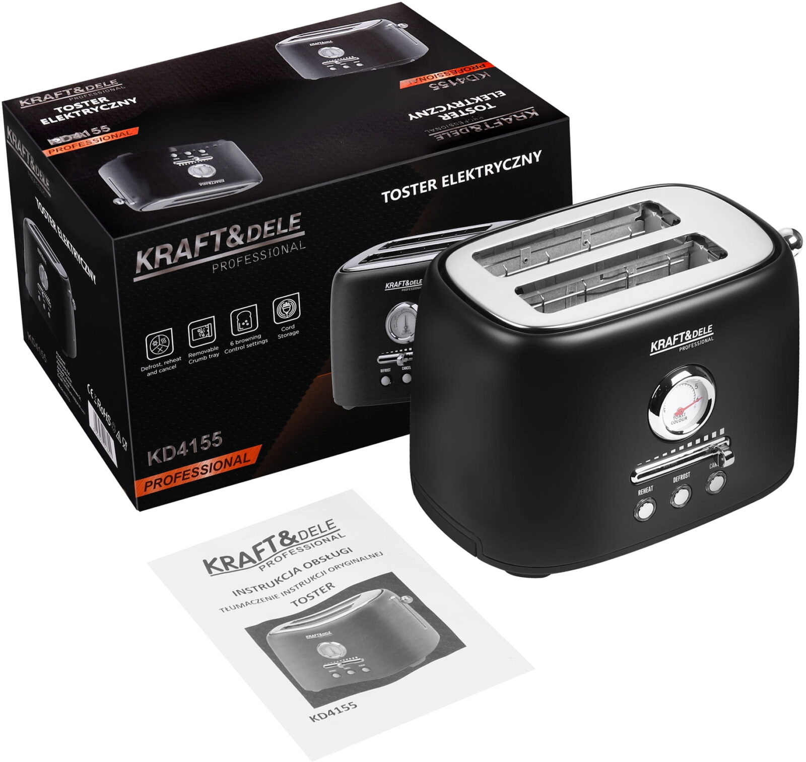 Elektriline röster 1000W KD4155