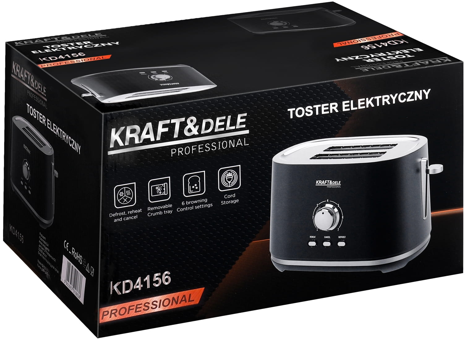 Elektriline röster 1000W KD4156