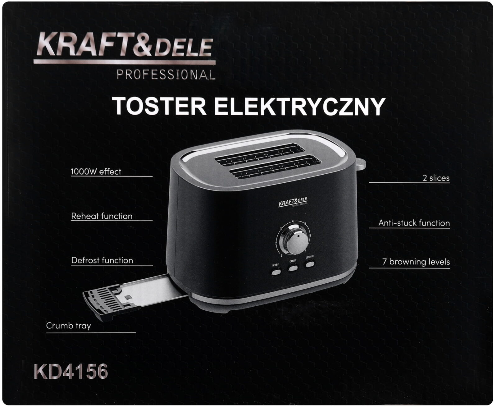 Elektriline röster 1000W KD4156