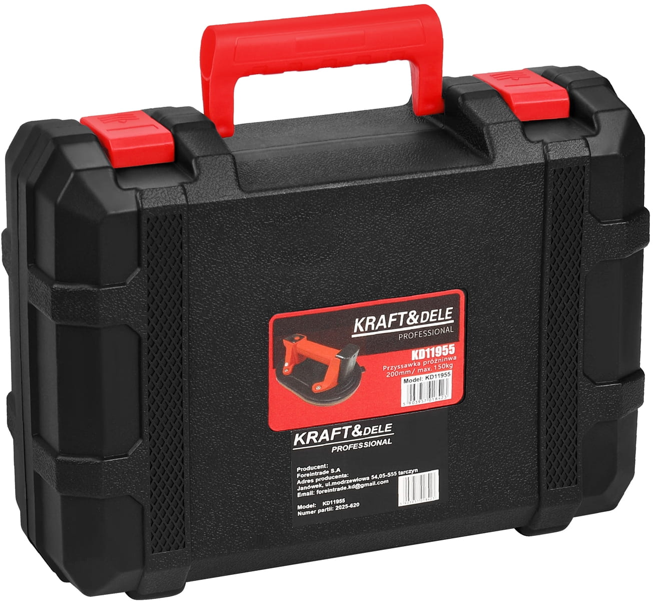 Akutoiteline vaakumtops 200mm 150kg KD11955