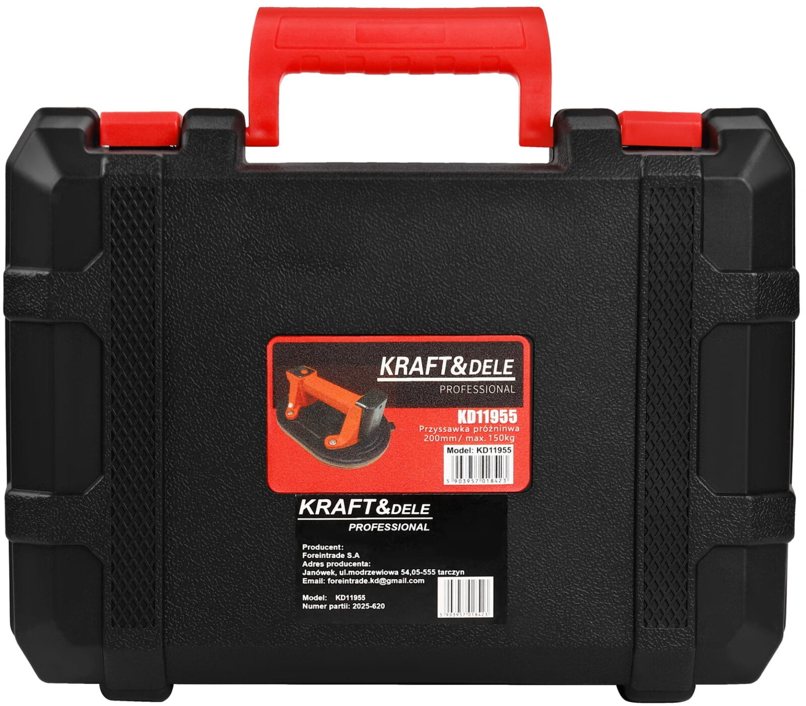 Akutoiteline vaakumtops 200mm 150kg KD11955