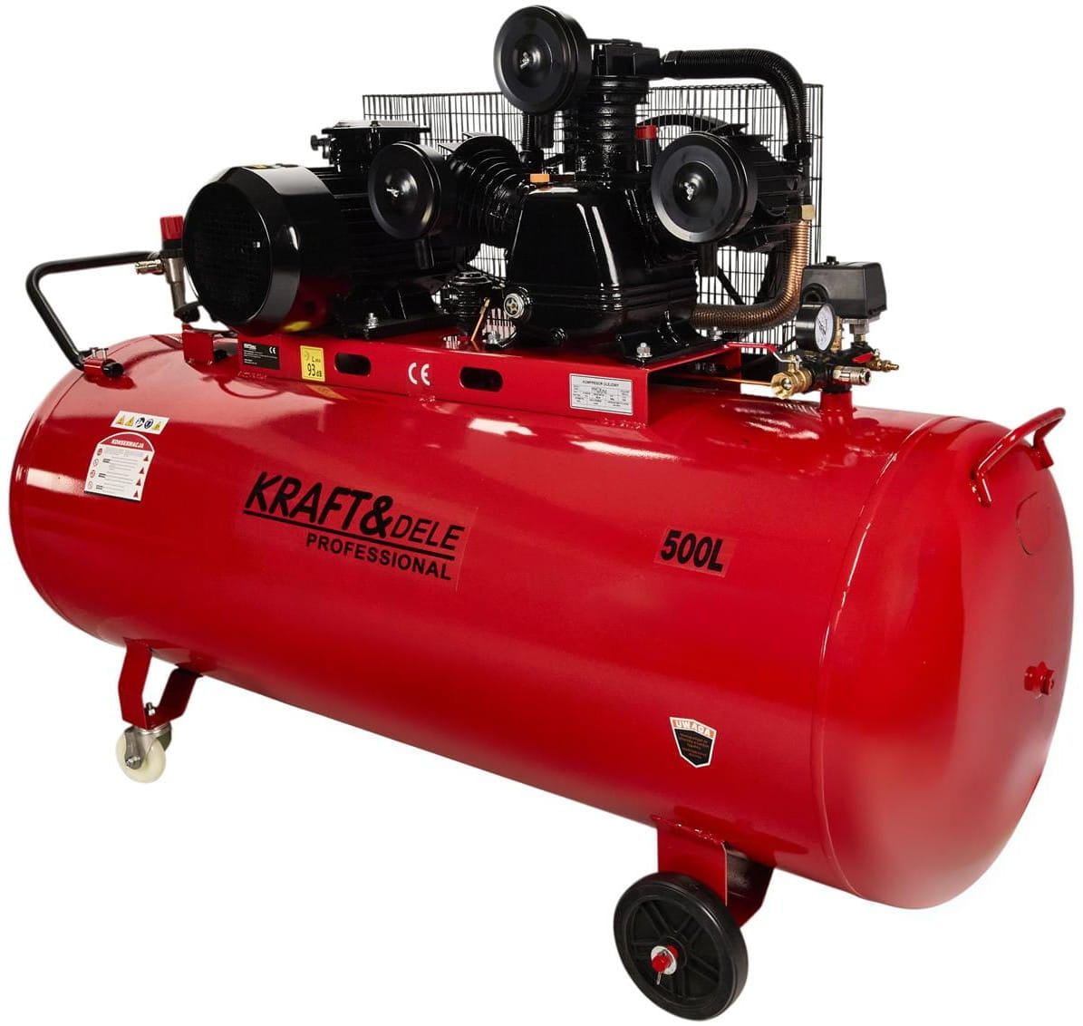 Õlikompressor 500 L / 3 kolbi / 400 V KD1413
